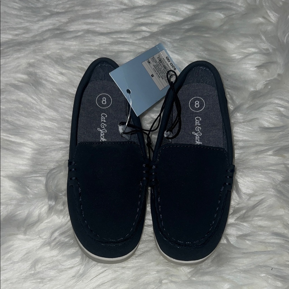 Cat & Jack Kids Dark Blue Moccasins